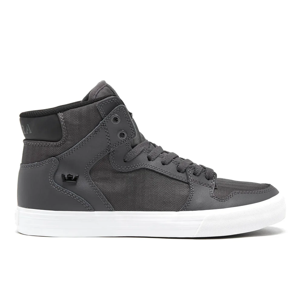 Chaussures Montantes Homme Supra Vaider -Gris/Noir - UK 7/EU 41 - Grey/White Image 1