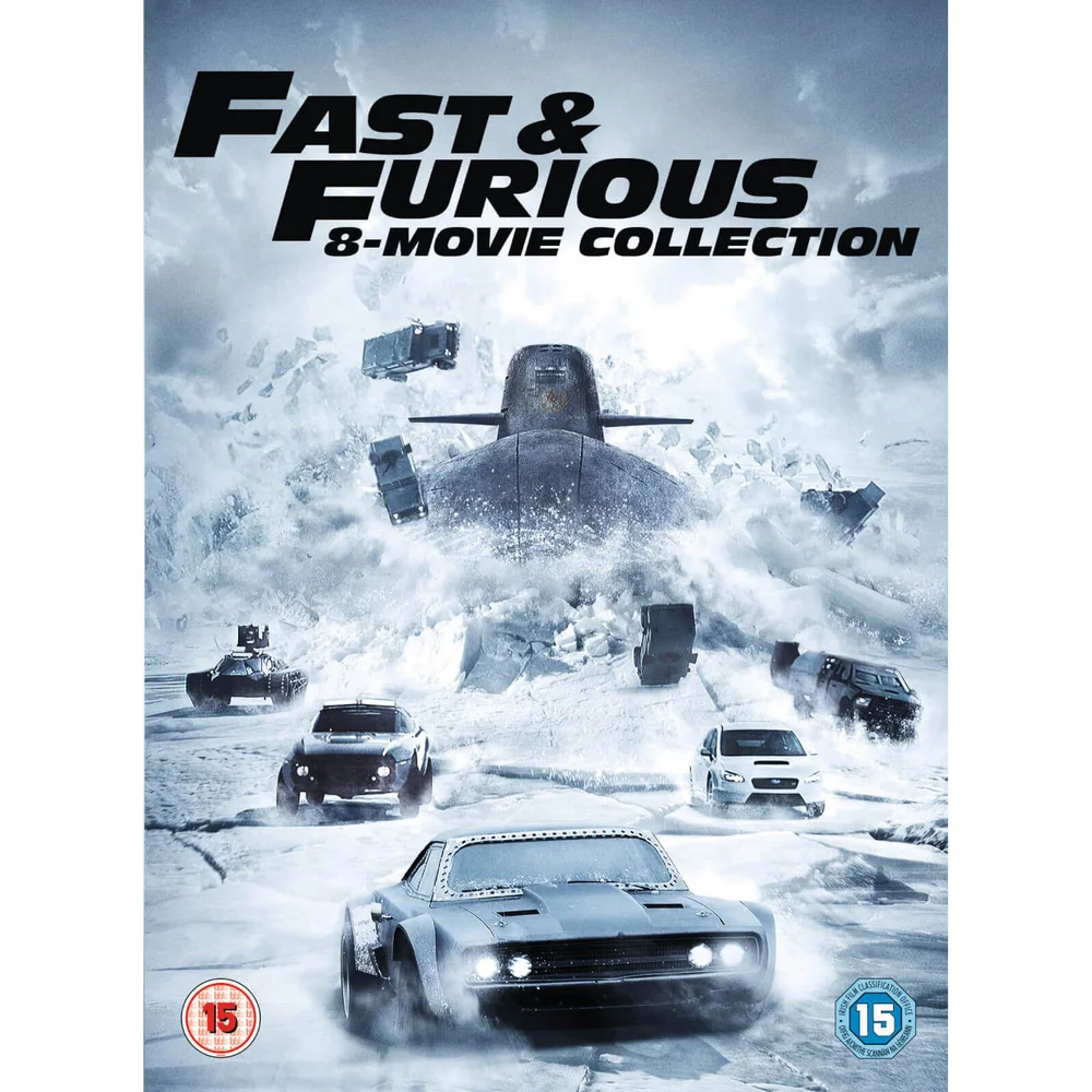 Fast & Furious - Collection de 8 films (avec téléchargement numérique) Image 1