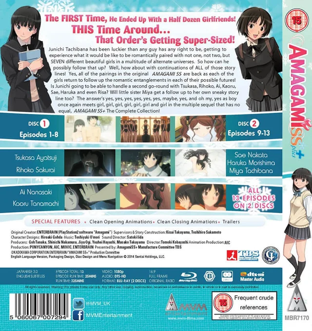 Amagami SS Plus Collection