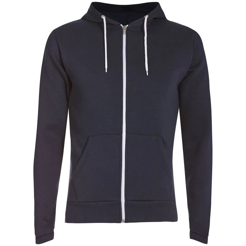 Sweat à Capuche Homme Berkley Fermeture Éclair Advocate - Bleu Marine - S - Navy Image 1