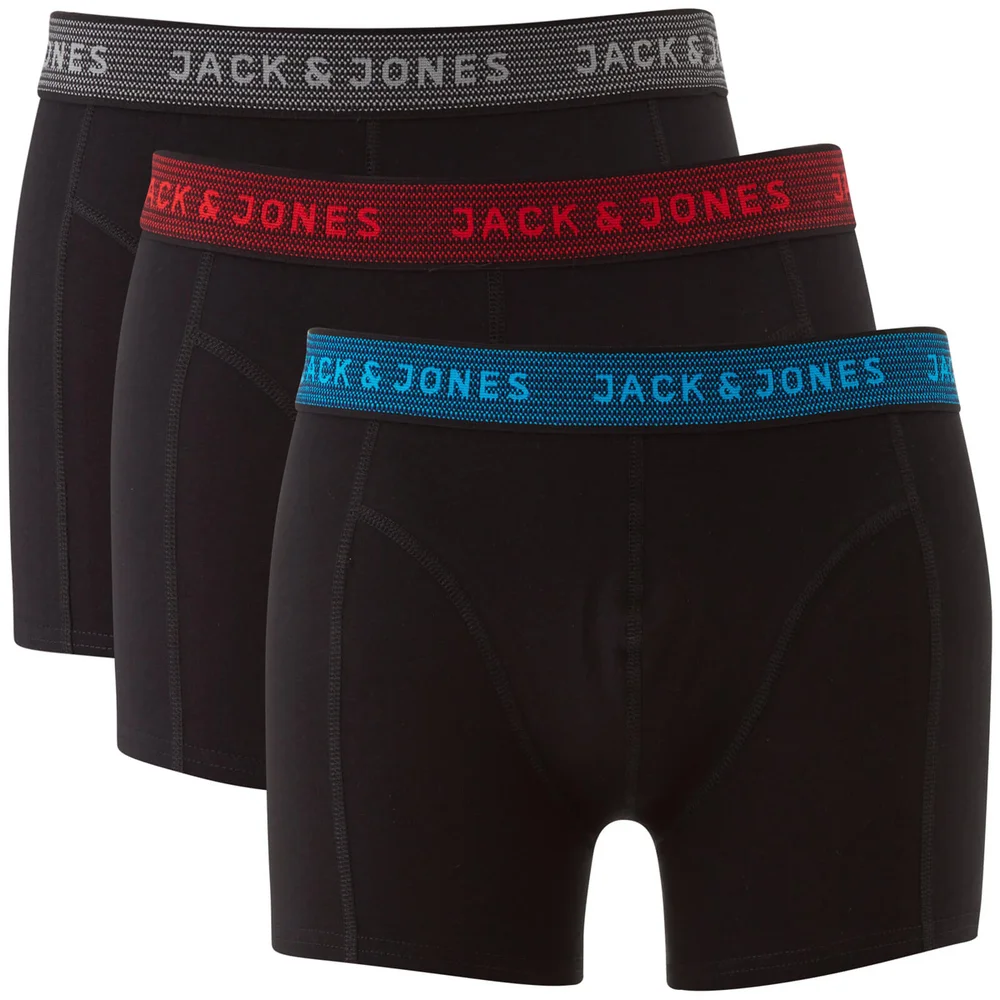 Lot de 3 Boxers Waistband Jack & Jones - Noir - S Image 1