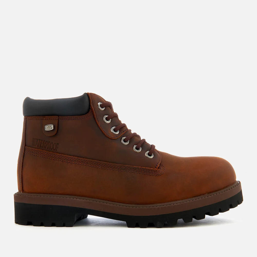 Bottines Homme Sergeants Verdict Skechers - Marron Foncé - UK 7/EU 41 - Brown Image 1