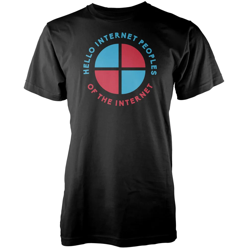 T-Shirt Homme Cercle Hello Internet Peoples Taurtis - S Image 1