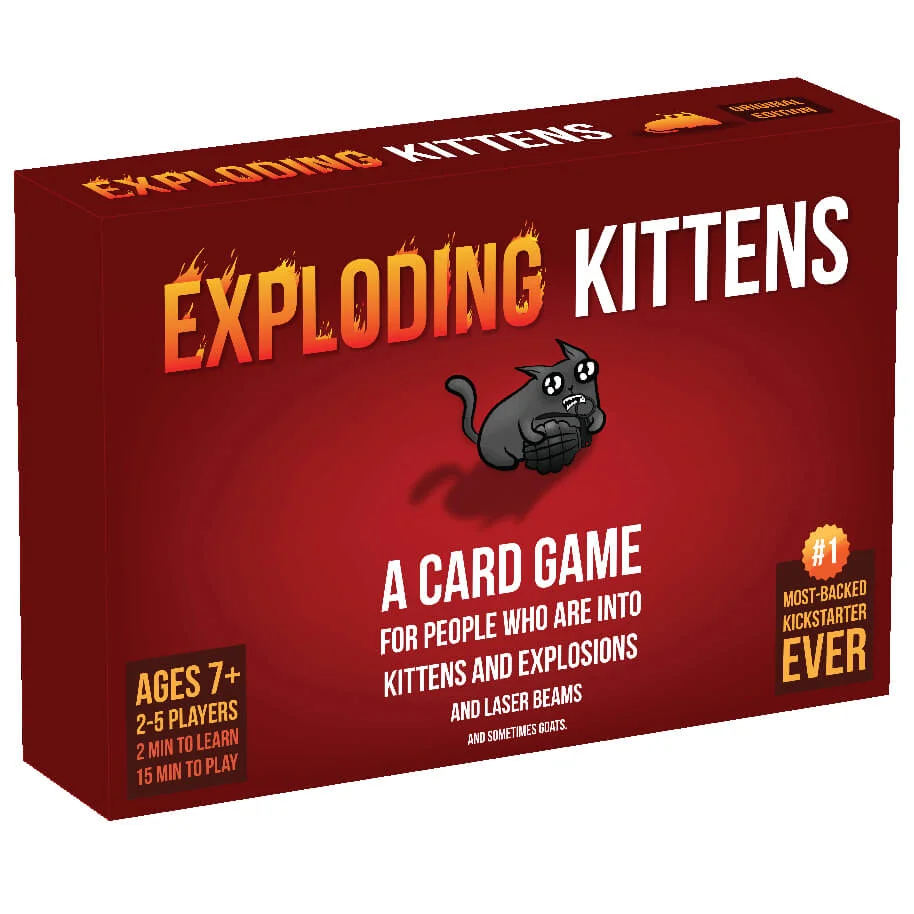 Jeu de cartes Exploding Kittens Édition originale Image 1