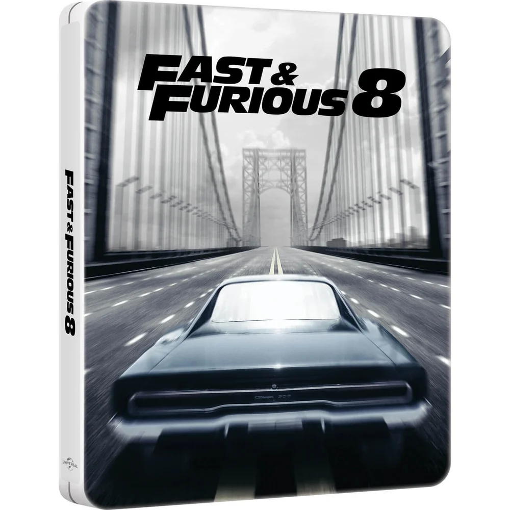 Fast & Furious 8 - Steelbook Exclusif Limité pour Zavvi Image 1