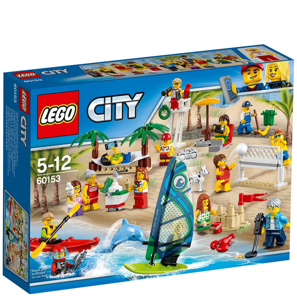 LEGO City: Ensemble de figurines LEGO City - La plage (60153) Image 1
