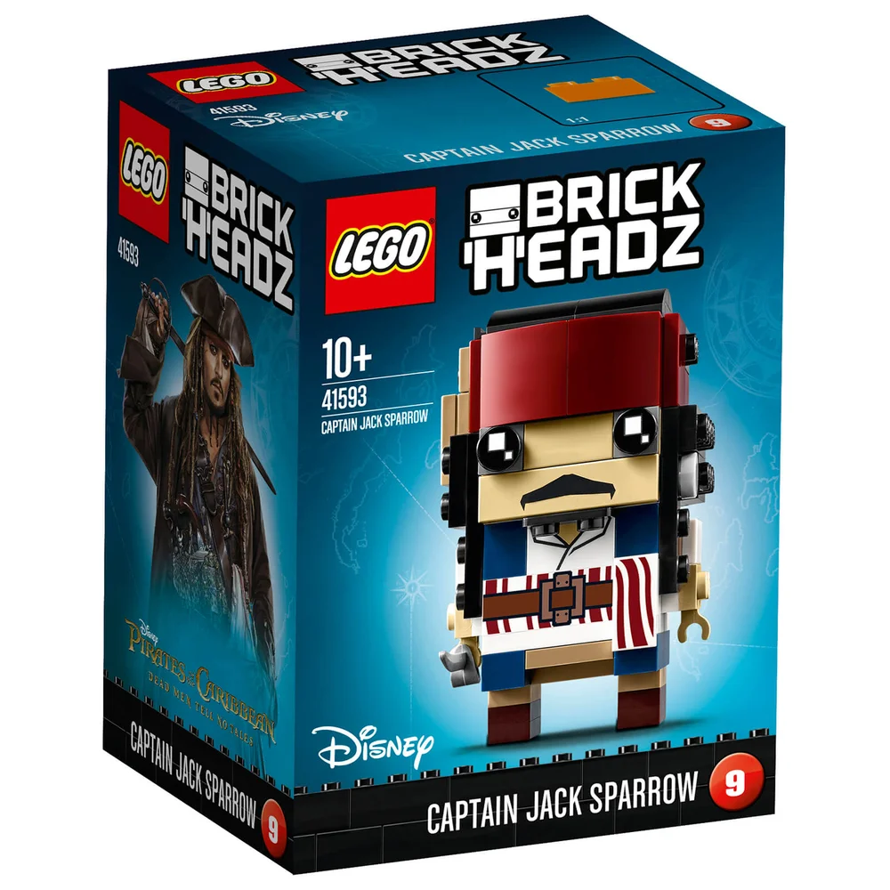 LEGO Brickheadz: Captain Jack Sparrow (41593) Image 1