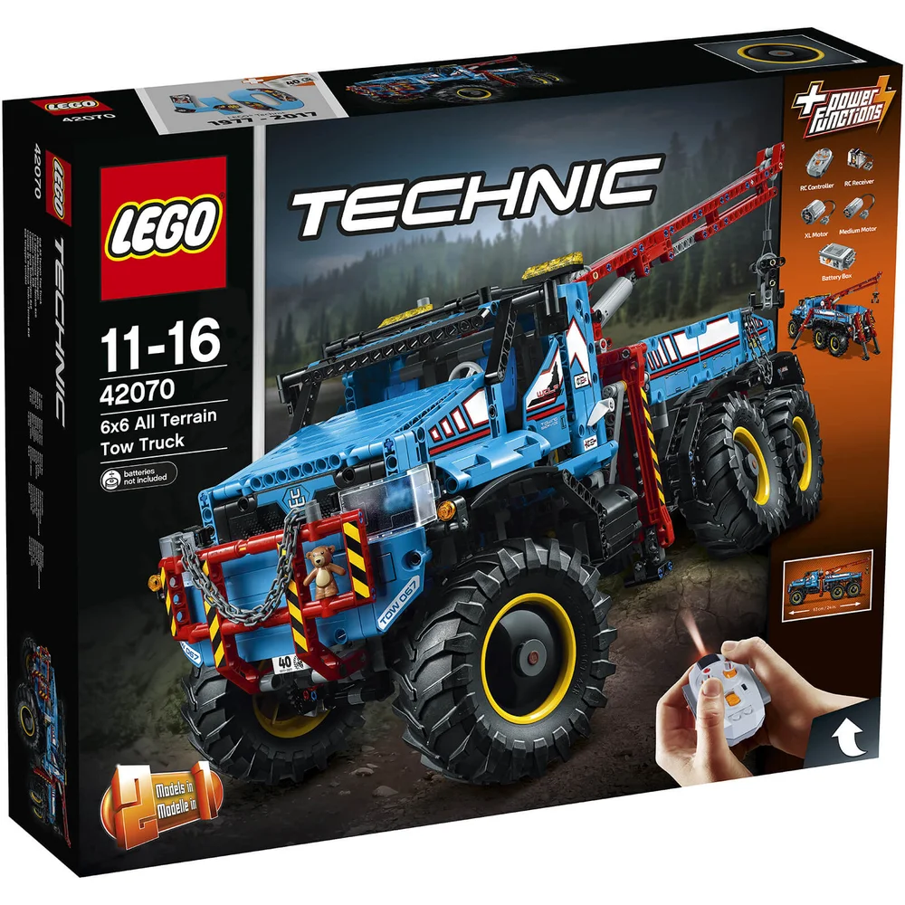 LEGO Technic: La dépanneuse tout-terrain 6x6 (42070) Image 1