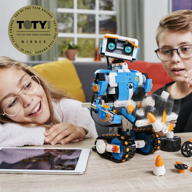 LEGO Boost Mes Premières Constructions, Jouet Robot, Télécommandé et Programmable(17101)