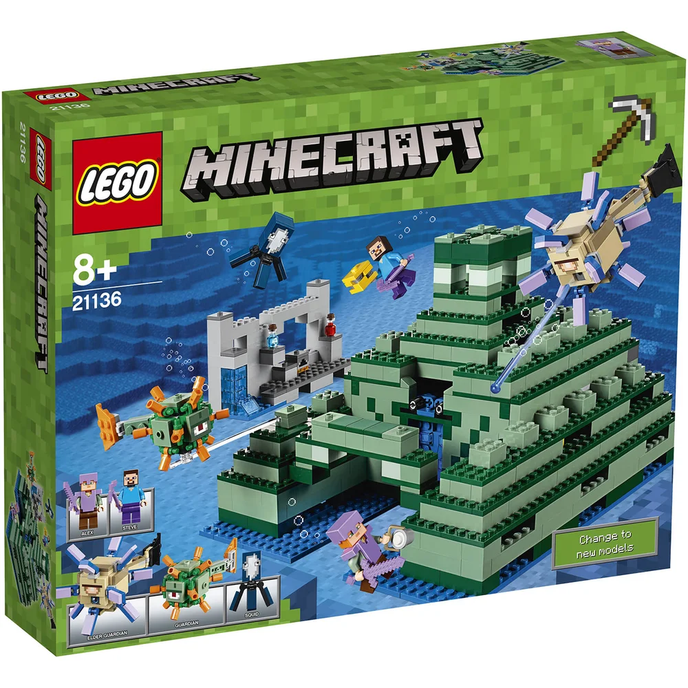 LEGO Minecraft: Le monument sous-marin (21136) Image 1
