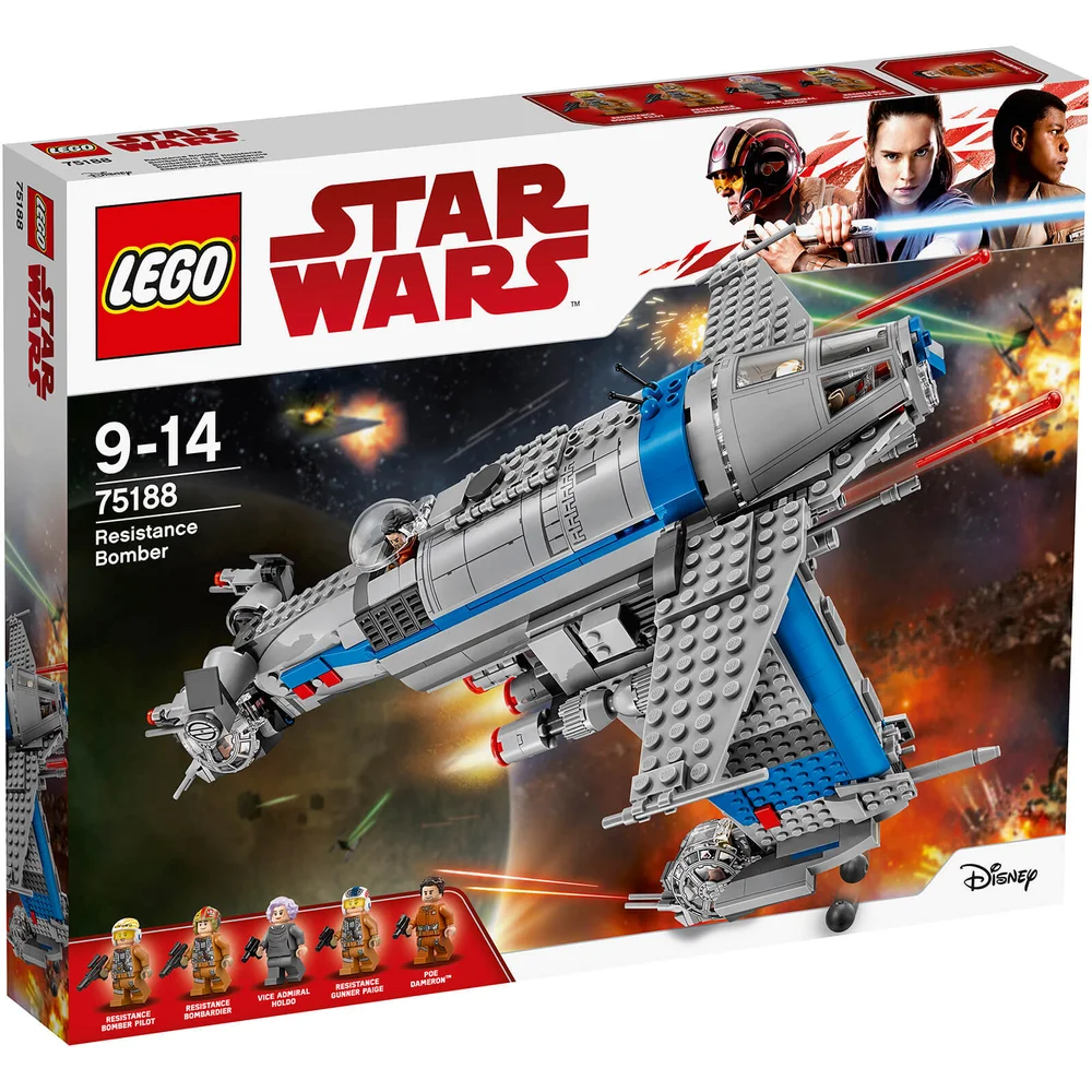 LEGO Star Wars Episode VIII: Résistance Bomber (75188) Image 1
