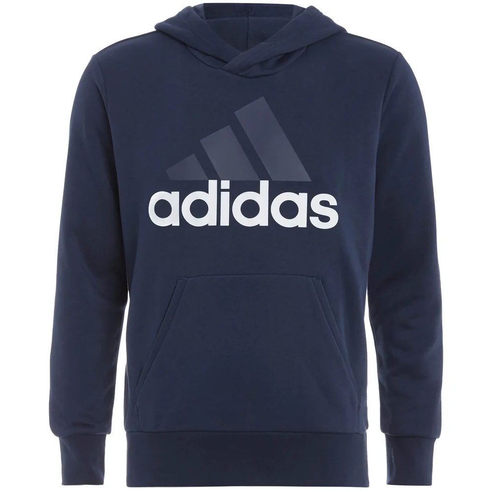 Sweat à Capuche Essential Big Logo adidas -Bleu Marine - S - Bleu Image 1