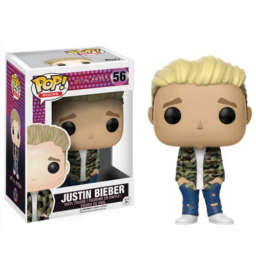 Figurine Justin Bieber Pop! Rocks Funko Pop Image 1