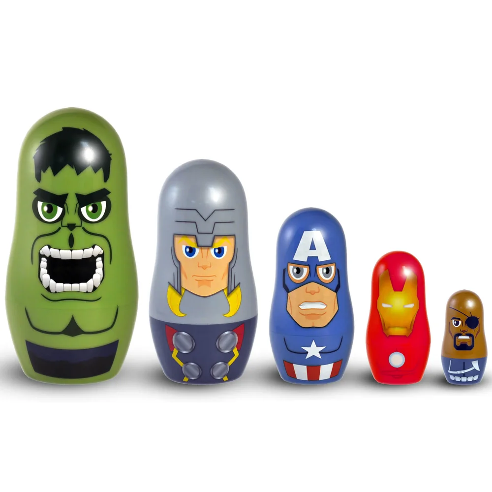 Marvel Avengers Plastic Nesting Dolls Image 1