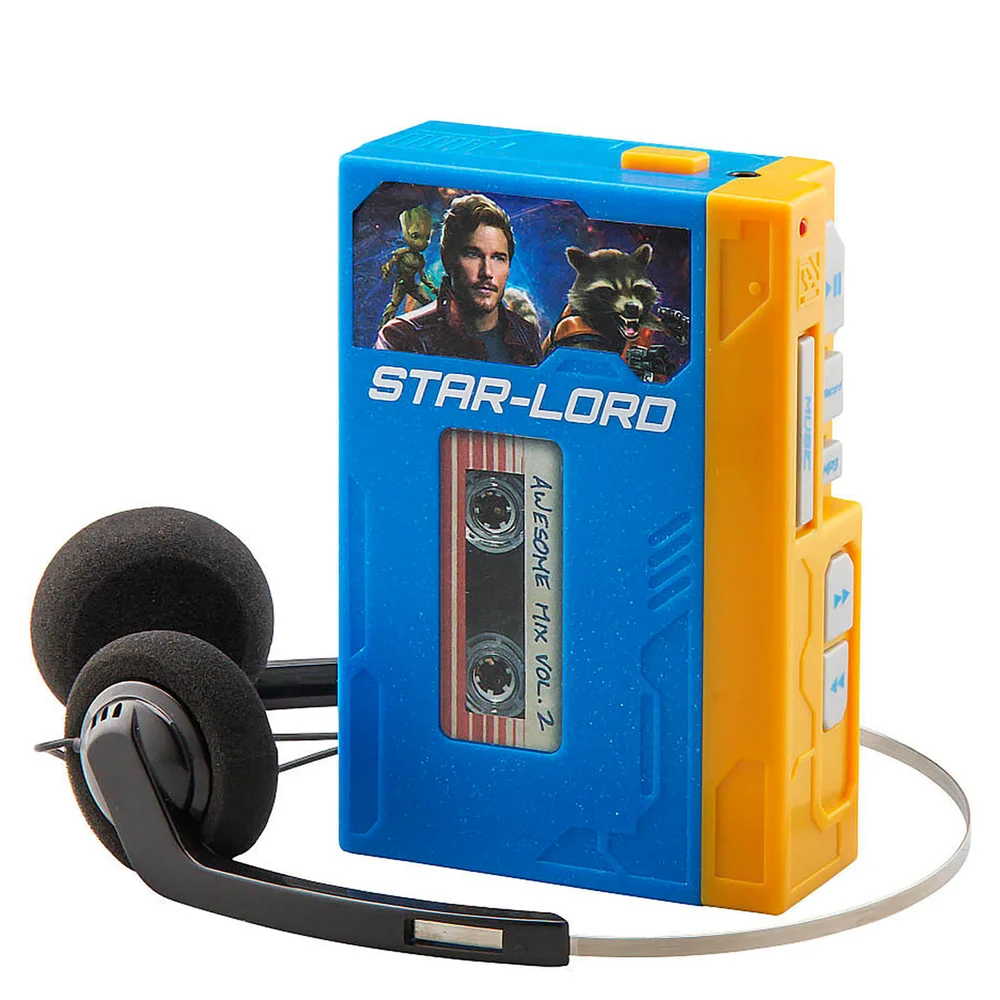 Mini Boombox avec Écouteurs -Gardiens de la Galaxie Image 1