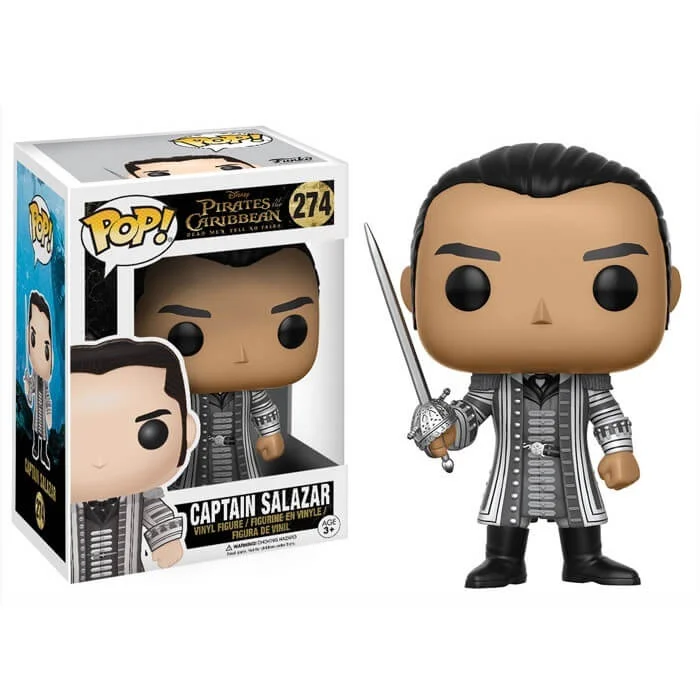 Pirates des Caraïbes Capitaine Salazar Pop! Figurine en vinyle Image 1