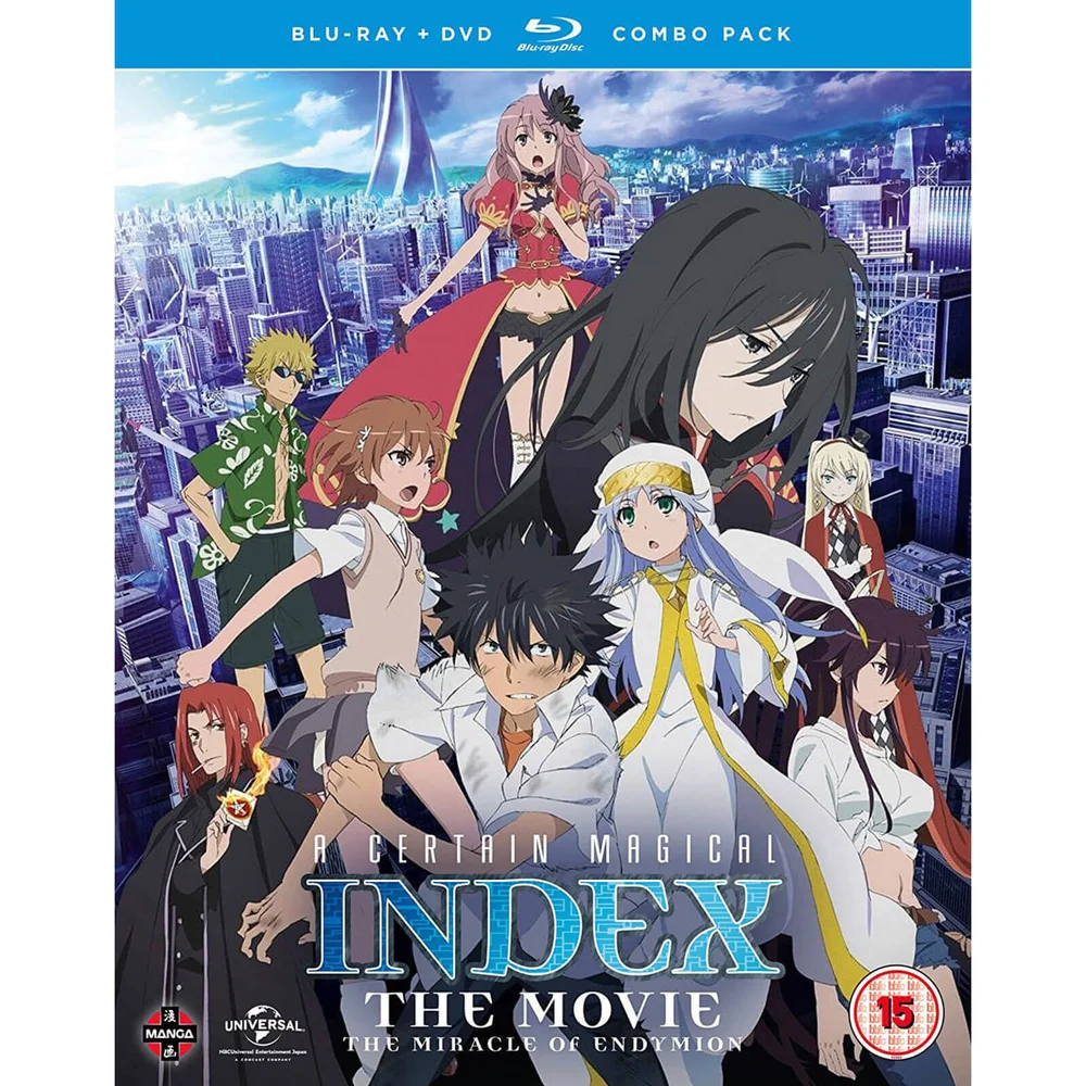 A Certain Magical Index: The Movie – The Miracle of Endymion Combo Blu-ray/DVD Image 1