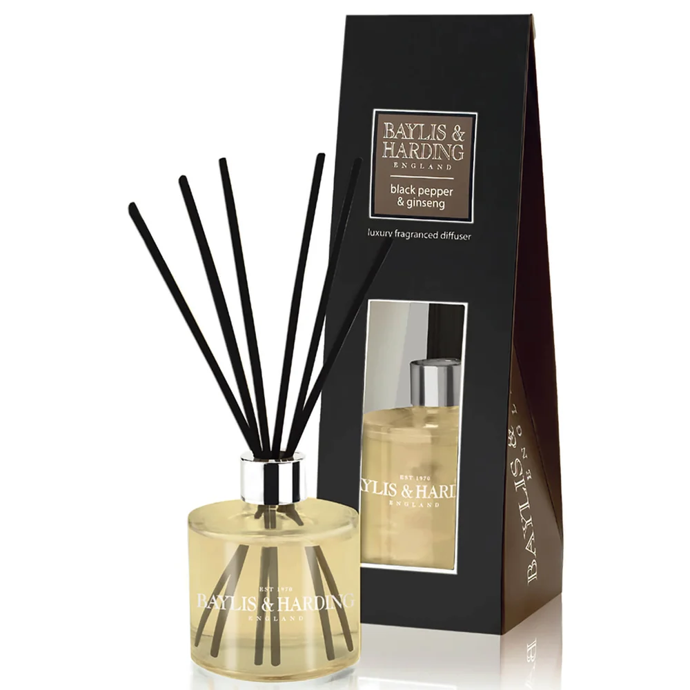 Diffuseur de Parfum Poivre Noir et Ginseng - Baylis & Harding Image 1
