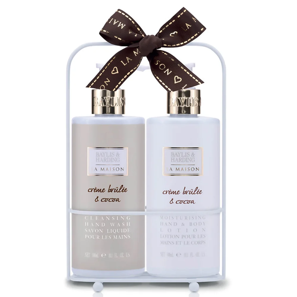 Coffret Beauté Luxe La Maison Crème Brulée et Cacao - Baylis & Harding Image 1
