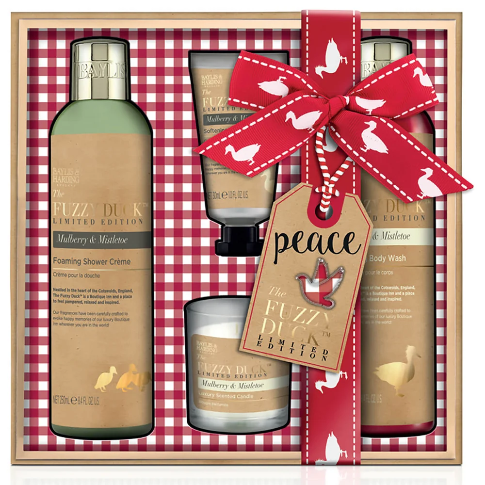 Coffret Beauté Bougie Fuzzy Duck Noël - Baylis & Harding Image 1