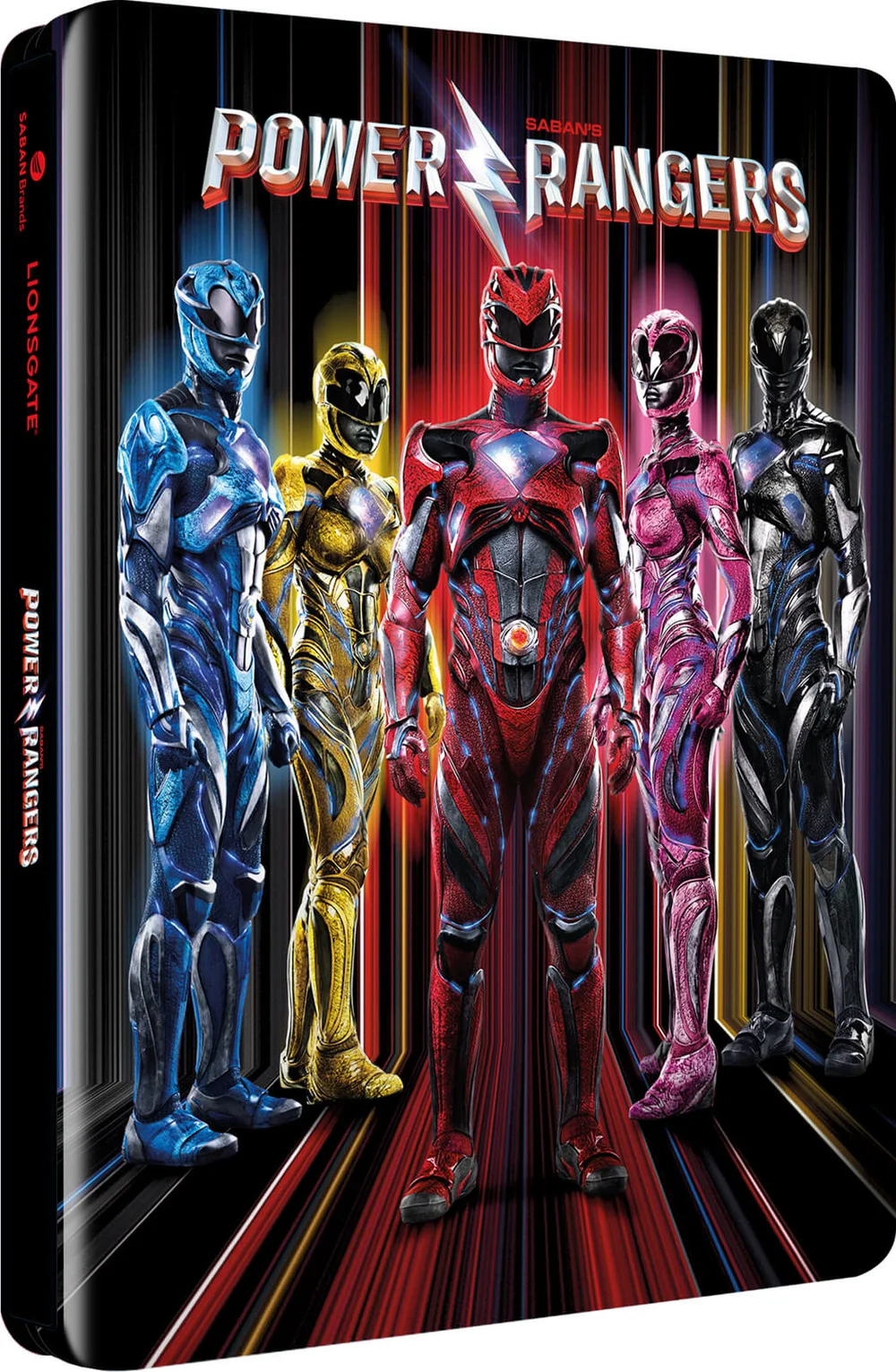 Power Rangers - Steelbook Édition Exclusive Limitée à Zavvi Image 1
