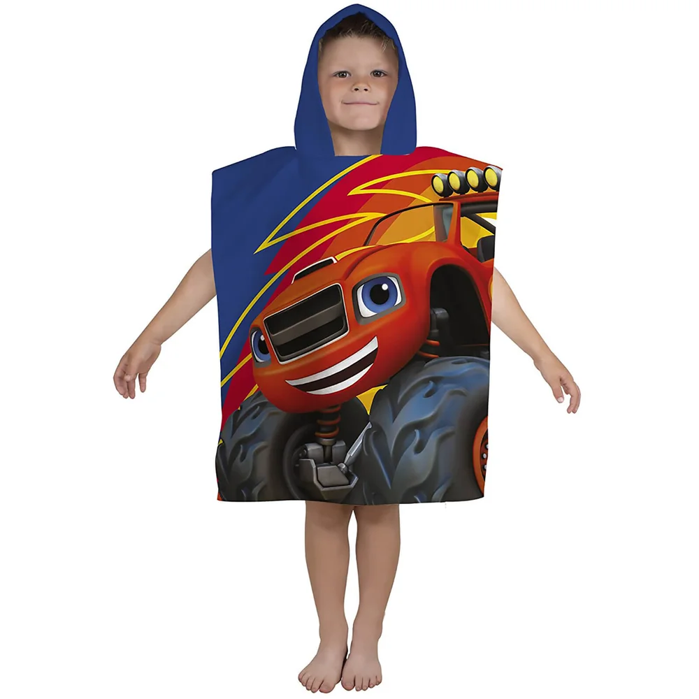 Nickelodéon Blaze et les Monster Machines : Serviette Poncho Image 1