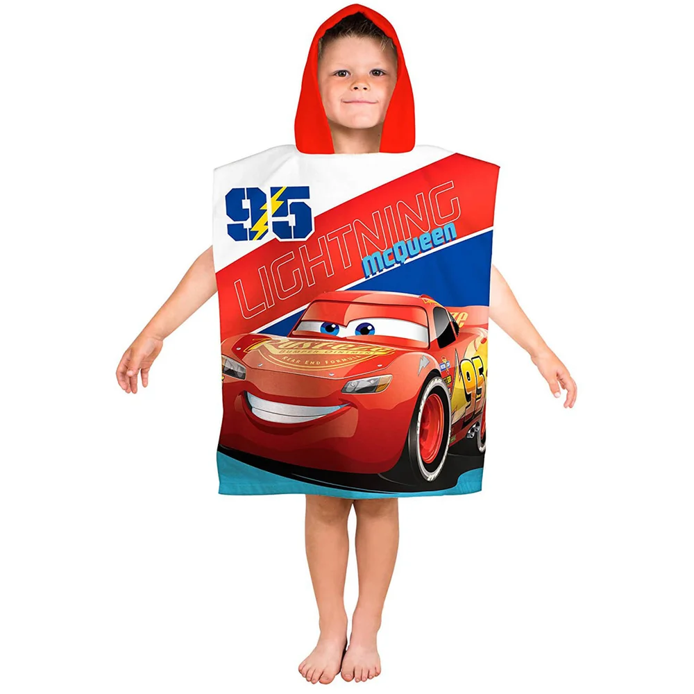 Disney Cars 3 : Serviette Poncho Flash McQueen Image 1