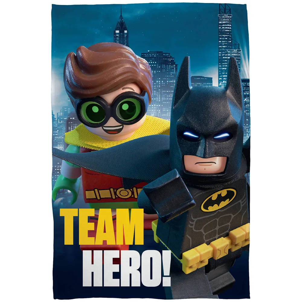 Plaid en Polaire LEGO Batman Movie - 120 x 150cm Image 1