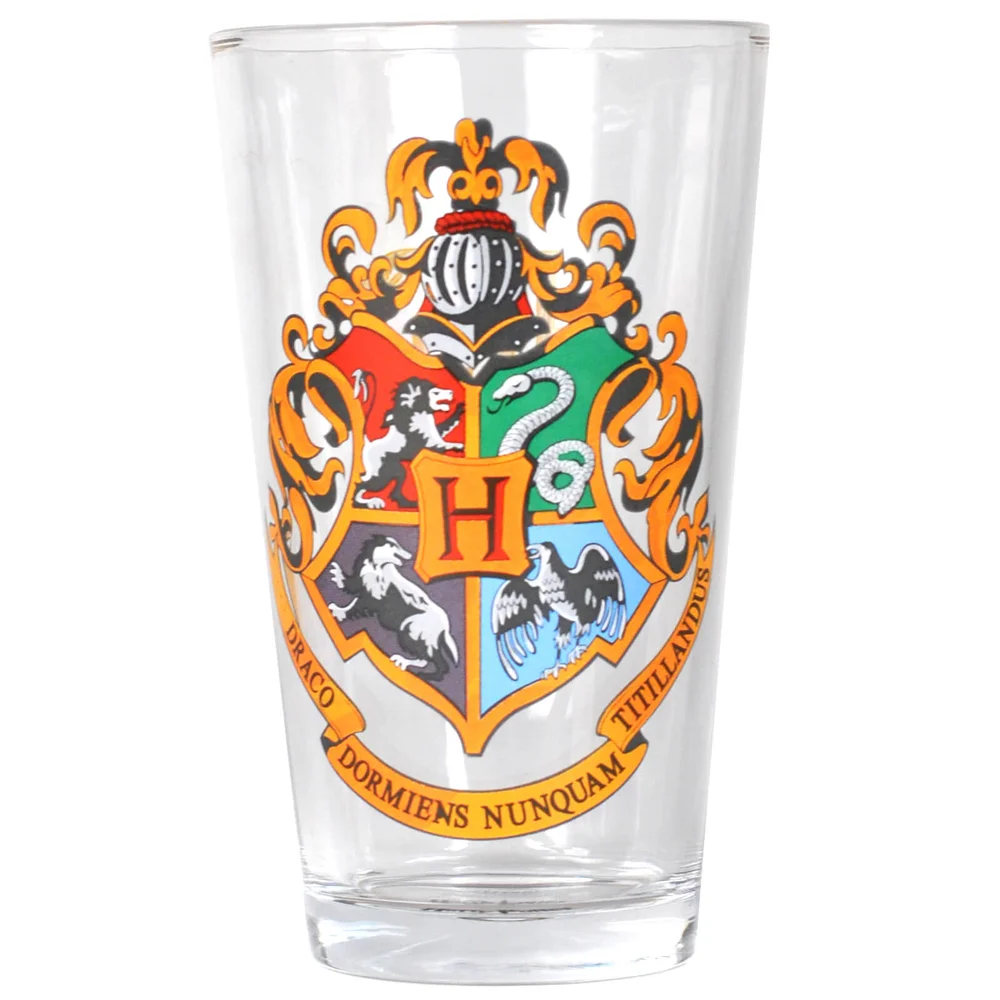 Verre Blason de Poudlard Harry Potter - Avec Boîte Cadeau Image 1
