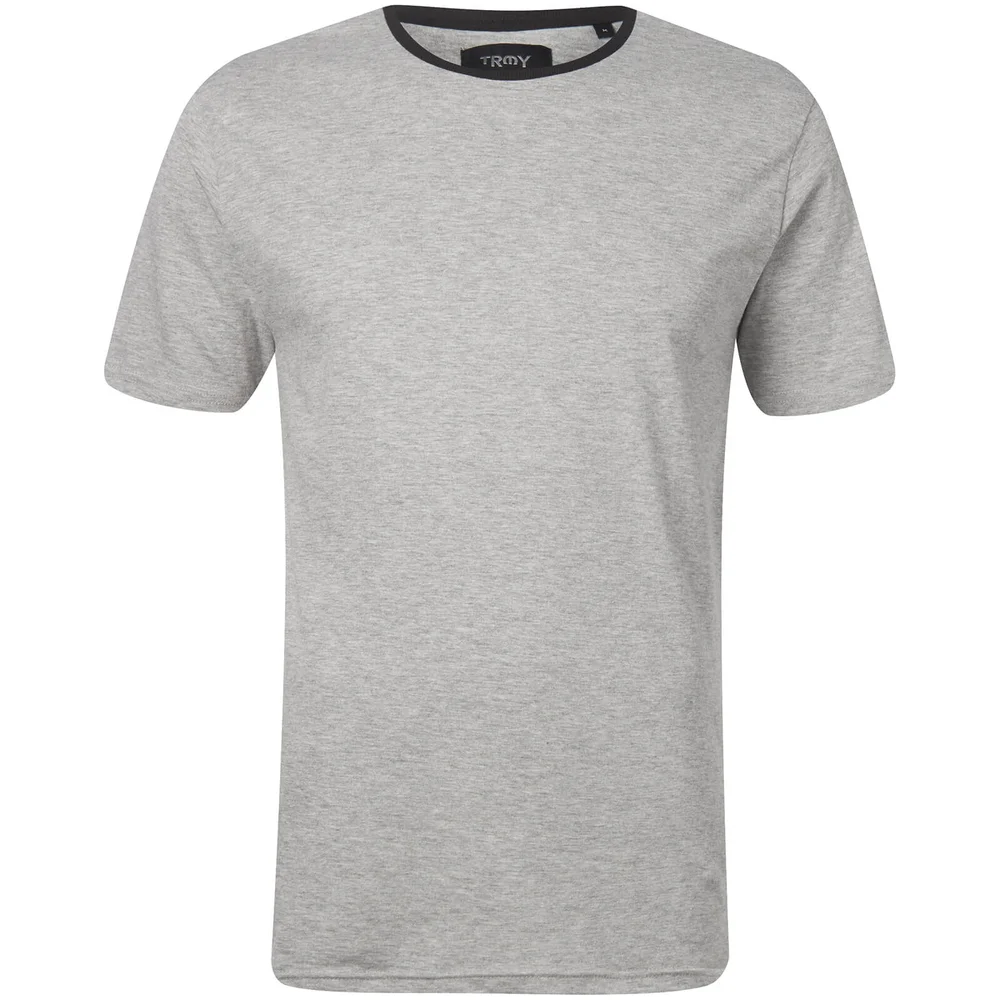 T-Shirt Homme Elias Ringer - Gris - S Image 1