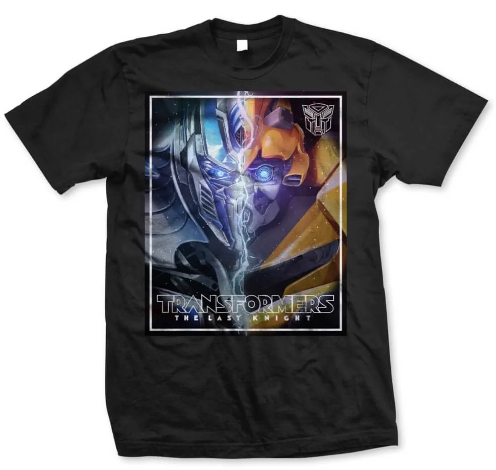 Transformers The Last Knight Men's Black T-Shirt - S - Noir Image 1