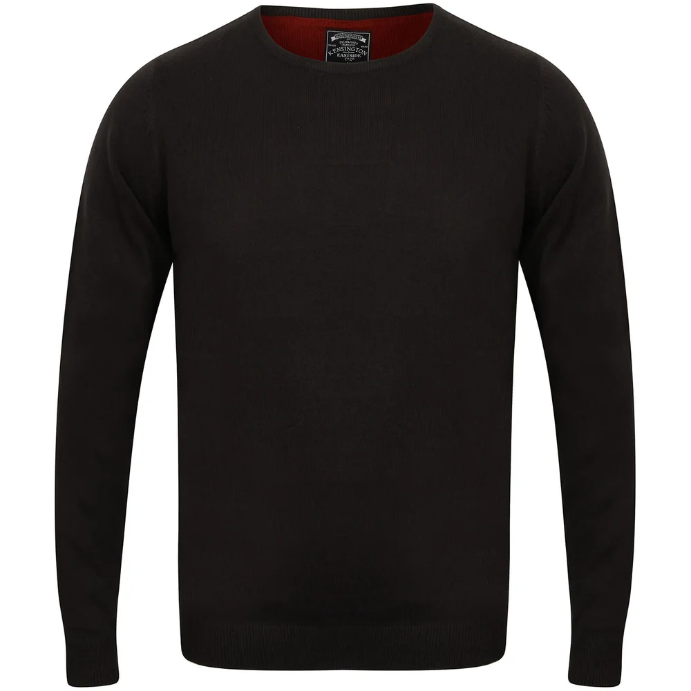 Pull Homme Col Rond Kensington - Bleu Marine - M - Bleu Image 1