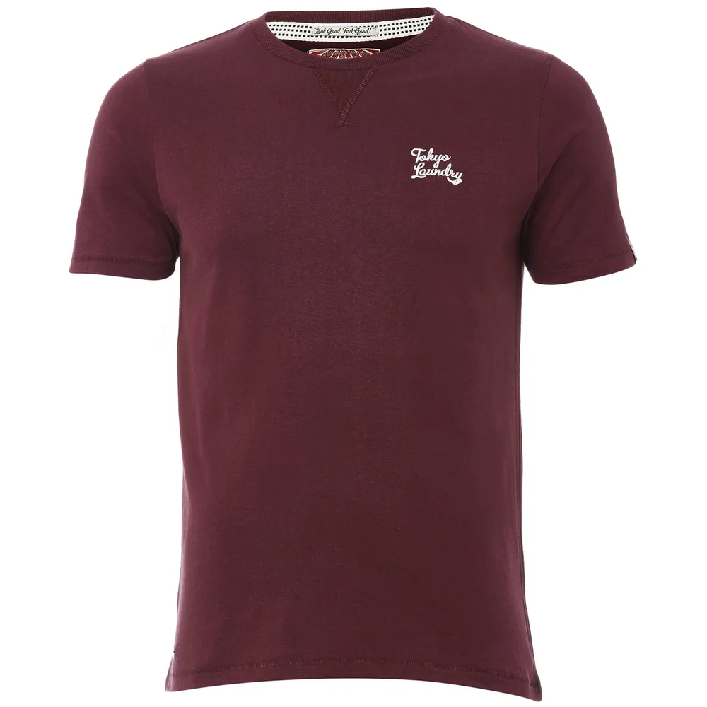 T-Shirt Homme Hemsby Tokyo Laundry - Bordeaux - S Image 1