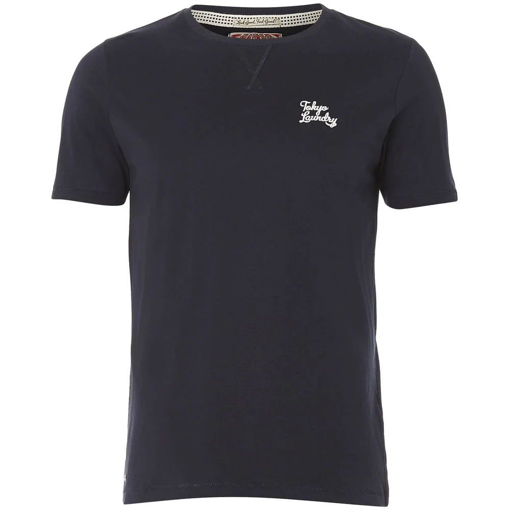 T-Shirt Homme Hemsby Tokyo Laundry - Bleu Marine - S - Bleu Image 1