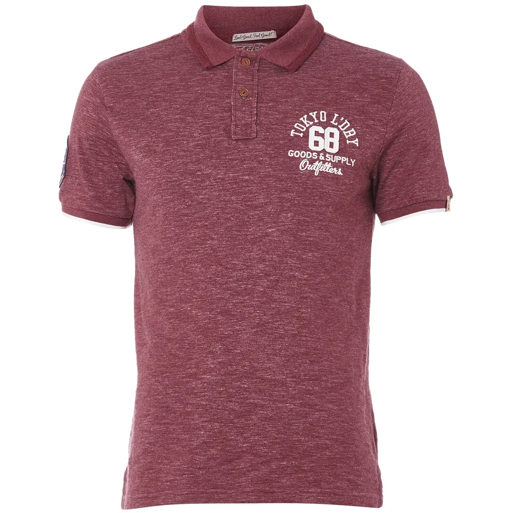 Polo Homme Berling Tokyo Laundry - Brique - S Image 1