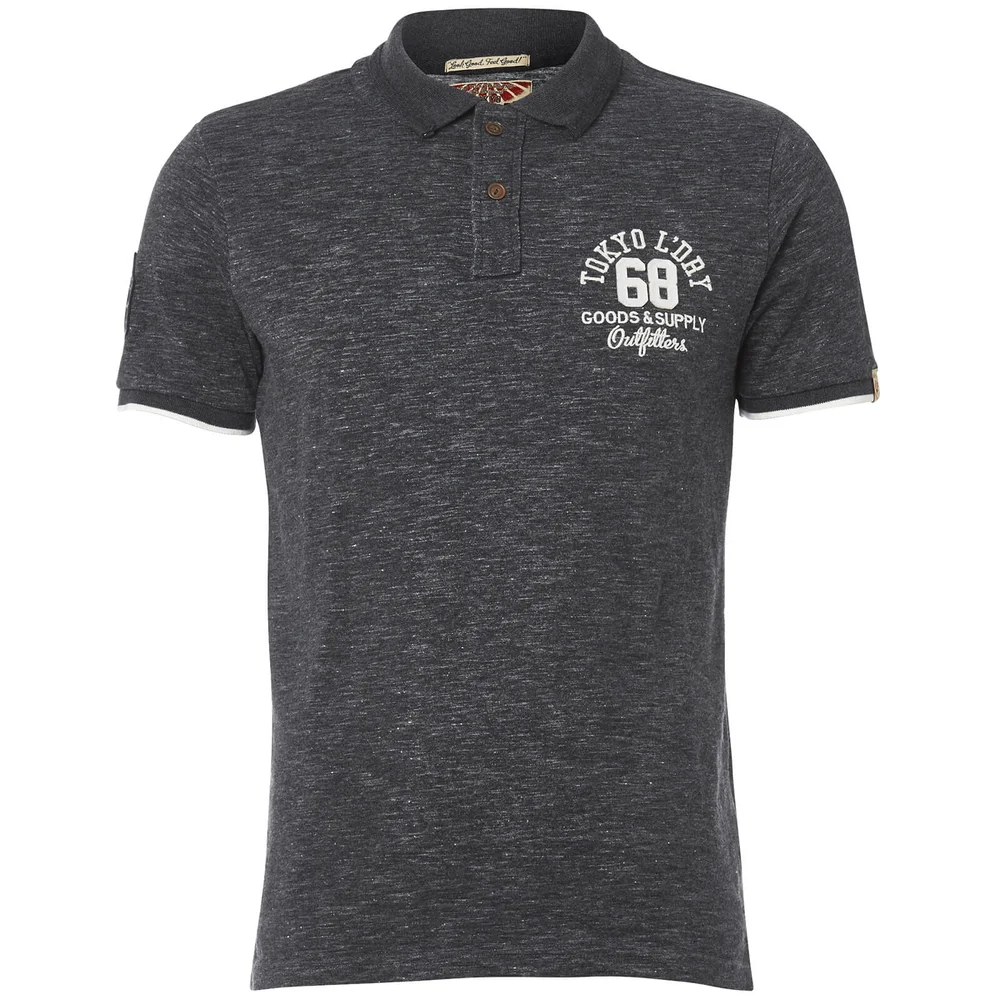 Polo Homme Berling Tokyo Laundry - Bleu Gris - S - Gris Image 1
