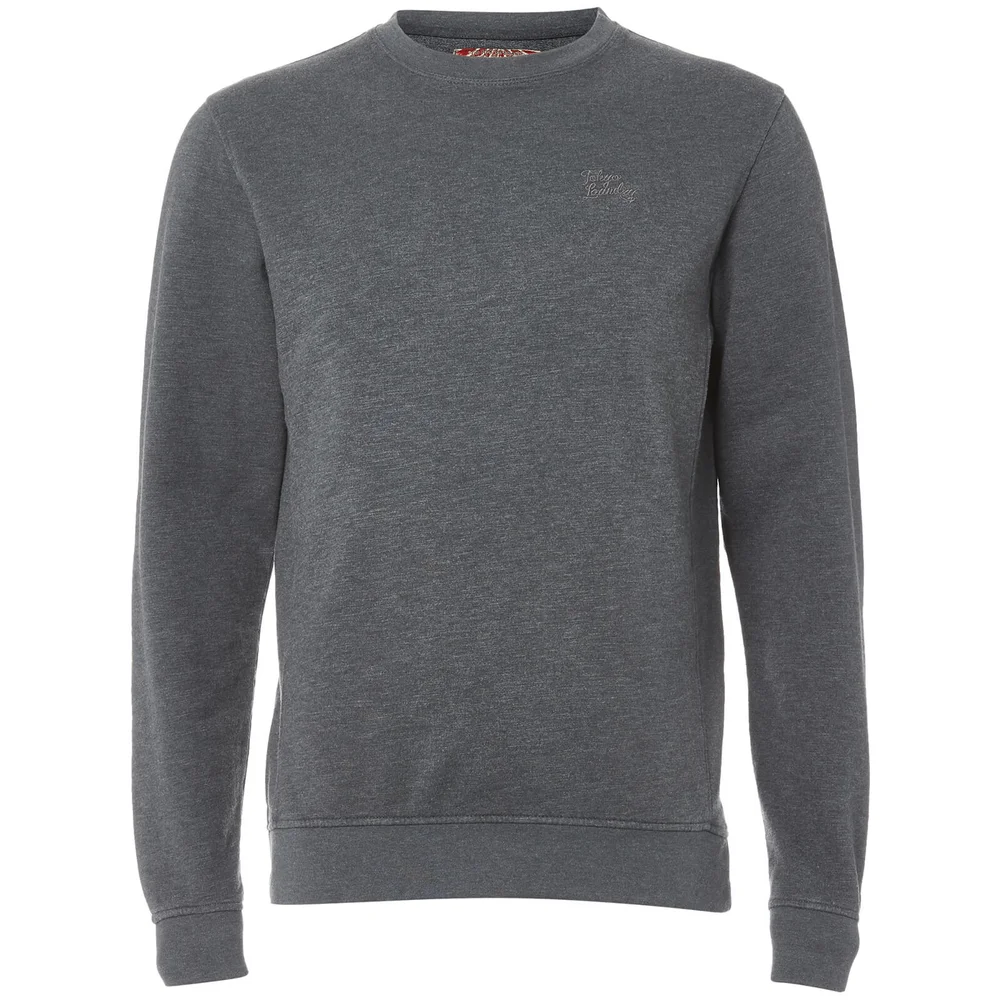 Pull Homme Flit Tokyo Laundry - Gris Perle - S - Noir Image 1