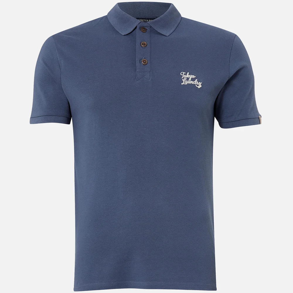 Polo Homme Winterfield Tokyo Laundry - Bleu Indigo - S - Bleu Image 1