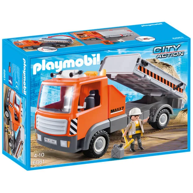 Playmobil City Life: Camion de chantier - (6861) Image 1