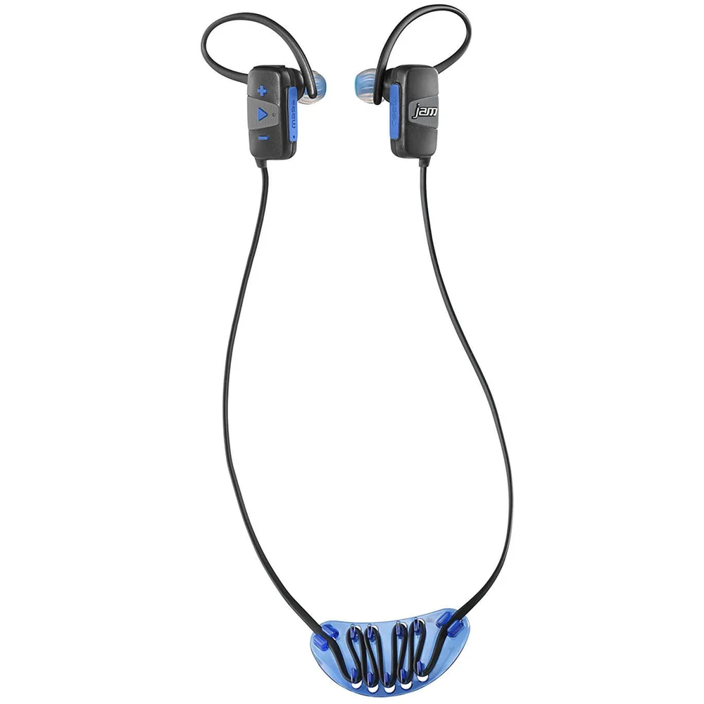 Écouteurs HMDX Jam Audio Transit Mini Bluetooth - Noir/Bleu Image 1