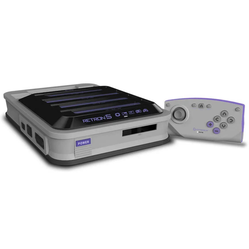 Console Retron5 9 en 1 - Gris Image 1
