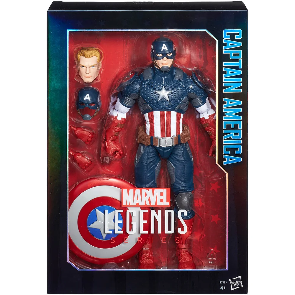 Figurine Marvel Legends Avengers: Captain America - 38cm Image 1