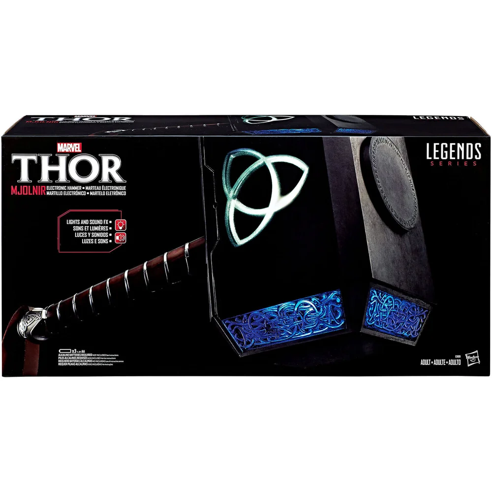 Réplique du Marteau de Thor Deluxe - Marvel Legends Avengers Image 1