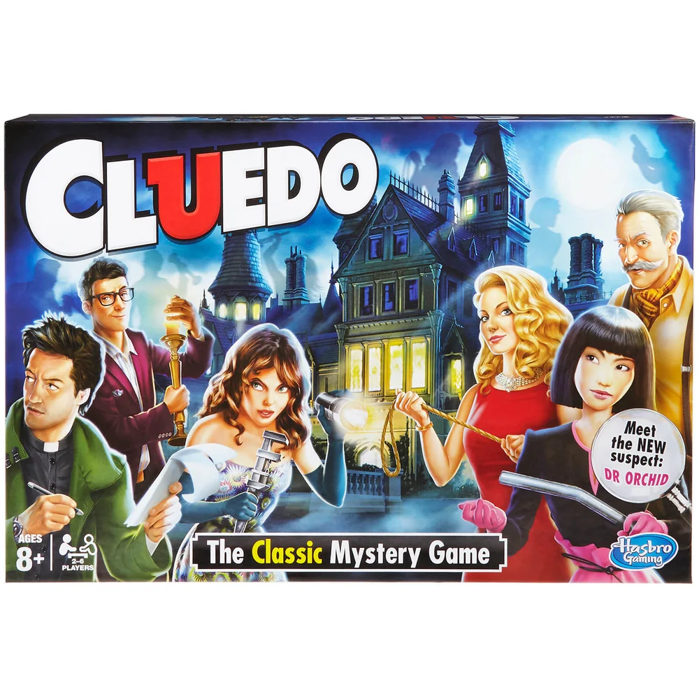 Hasbro Gaming Cluedo jeu de mystère classique Image 1