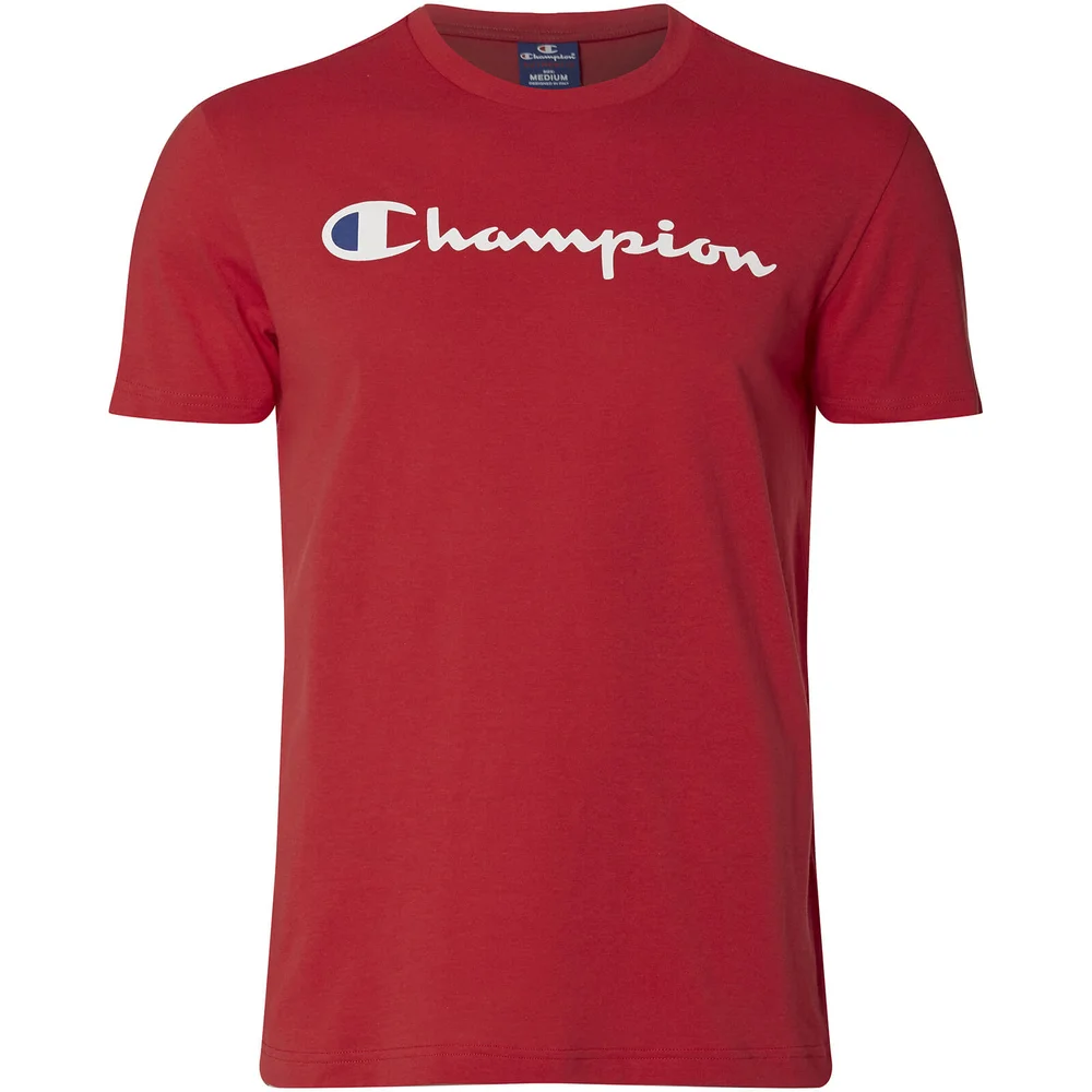 T-Shirt Homme Logo Champion - Rouge - S Image 1