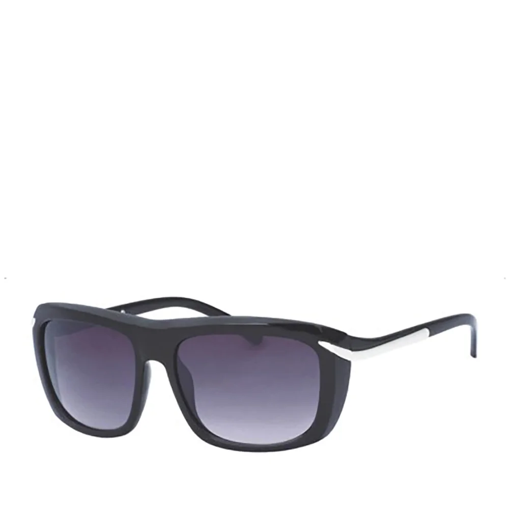 Lunettes de Soleil Carrées Homme - Noir Image 1