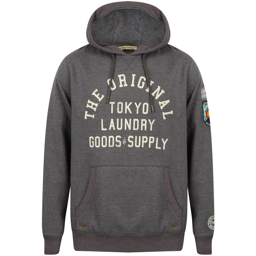 Sweat à Capuche Homme Timberfield Tokyo Laundry - Gris - S - Gris Image 1