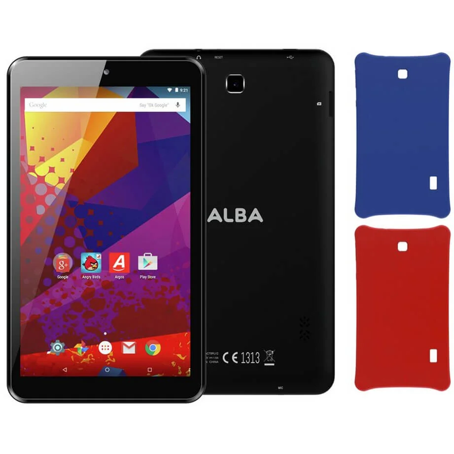 Tablette Alba 16GB HD Wi-Fi 7 Inch (1.3GHz, Android 5.1) - Noir Image 1