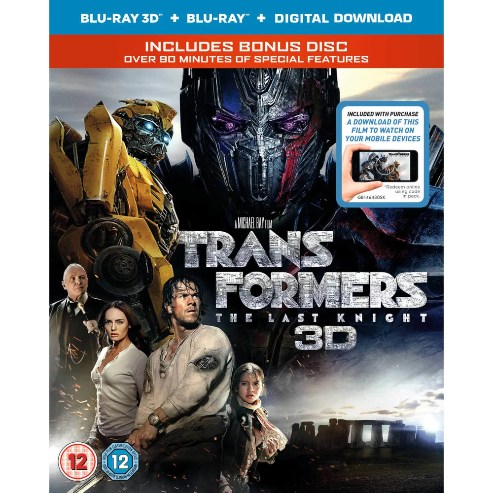 Transformers : The Last Knight 3D (Version 2D et téléchargement numérique inclus) Image 1