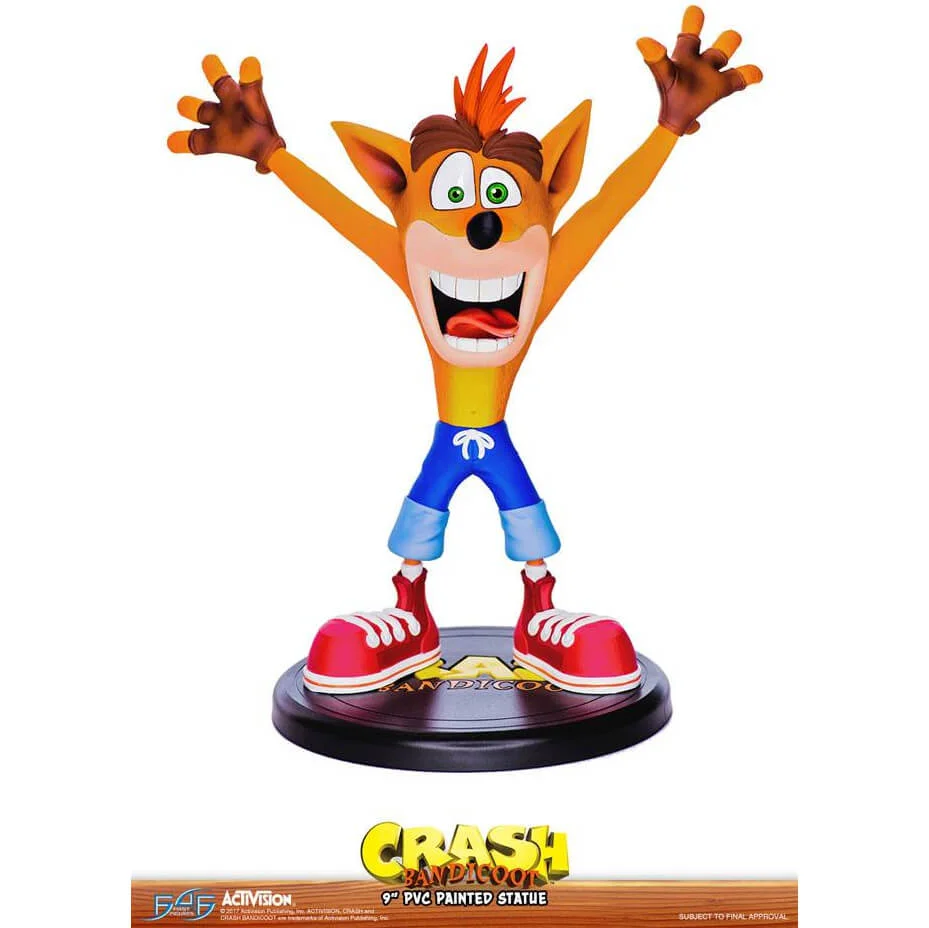Statuette Crash Bandicoot N. Sane Trilogy Crash Bandicoot PVC 23 cm Image 1
